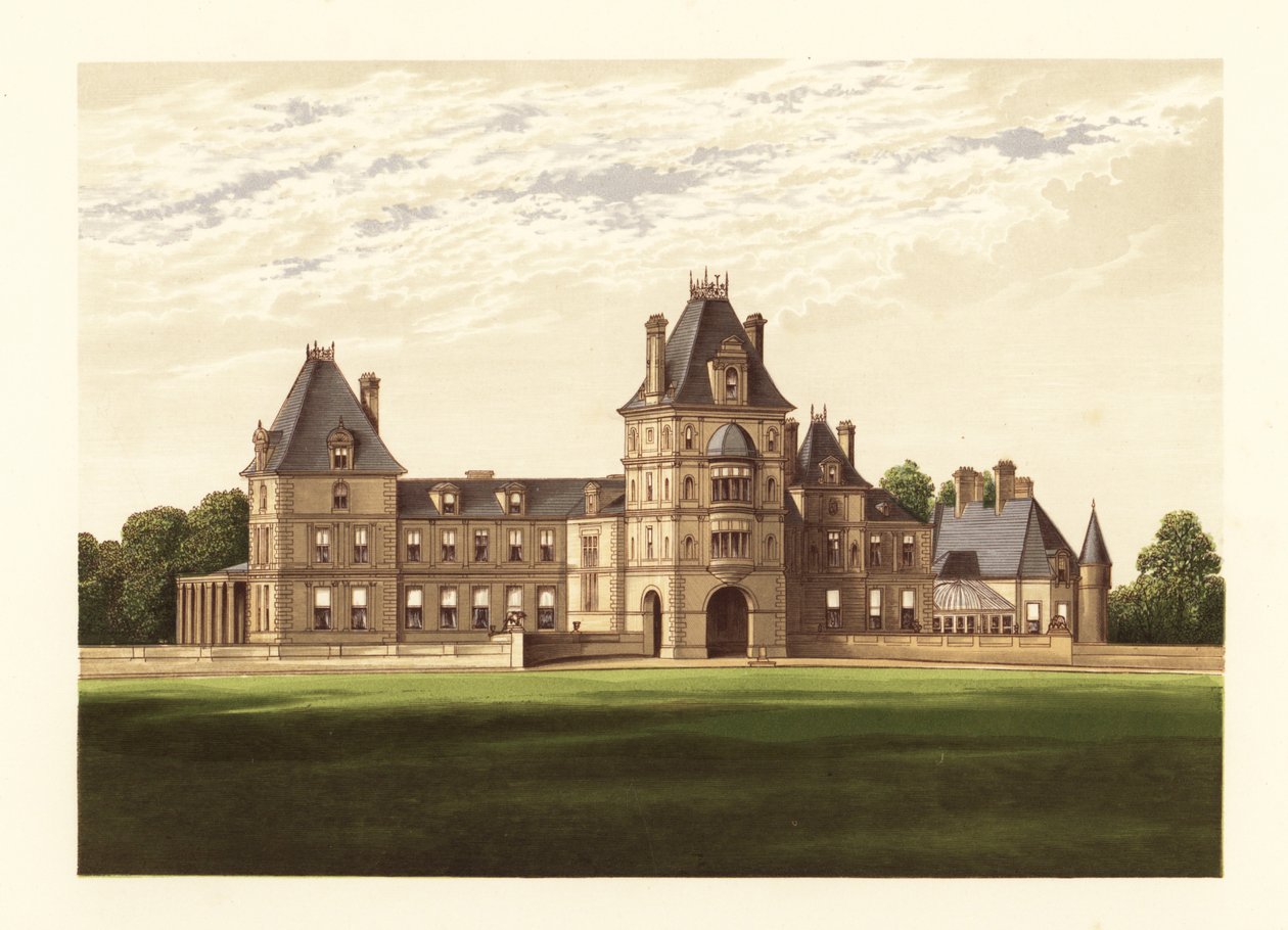 Wynnstay, Denbighshire, Walia. autorstwa Alexander Francis (after) Lydon