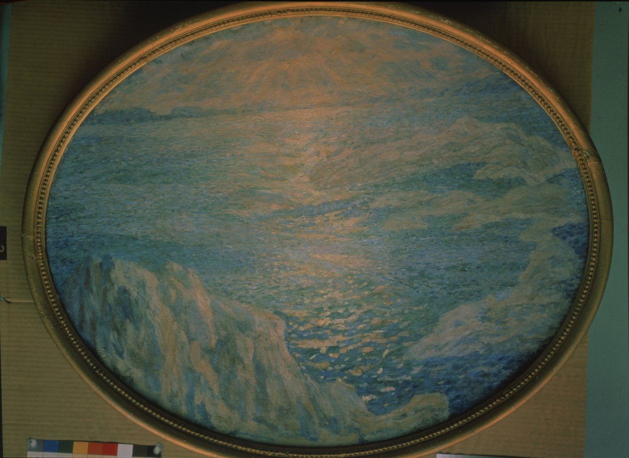 Morze, Słońce, Skały, 1900-1910 autorstwa Alexander Fyodorovich Gaush