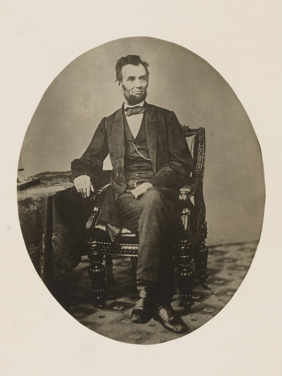Abraham Lincoln w 1863 r. autorstwa Alexander Gardner