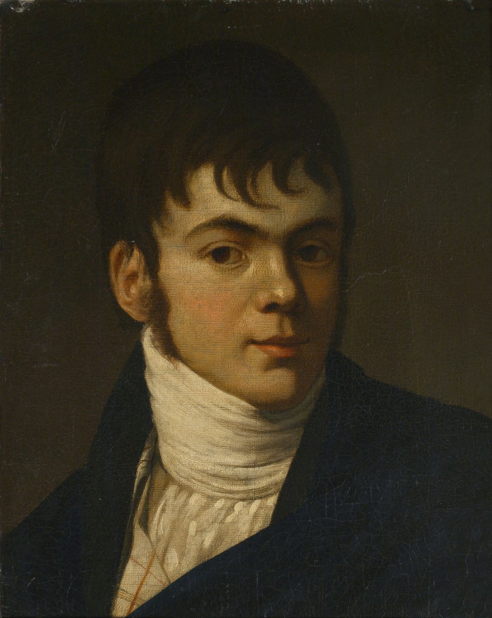 Portret Aleksandra Christoforovicha Vostokova 1781-1864, 1803-1804 autorstwa Alexander Grigoryevich Varnek