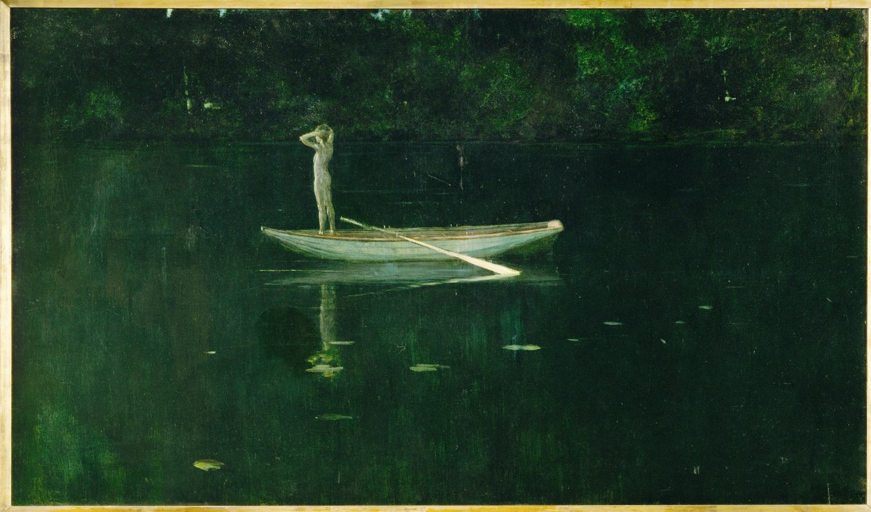 Samotność (obraz na płótnie) autorstwa Alexander Harrison