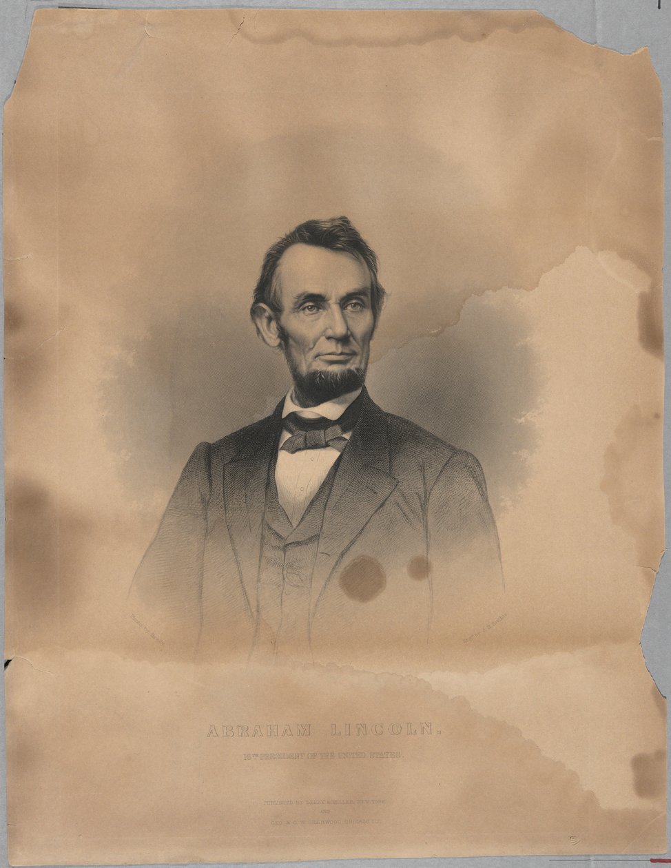 Abraham Lincoln autorstwa Alexander Hay Ritchie