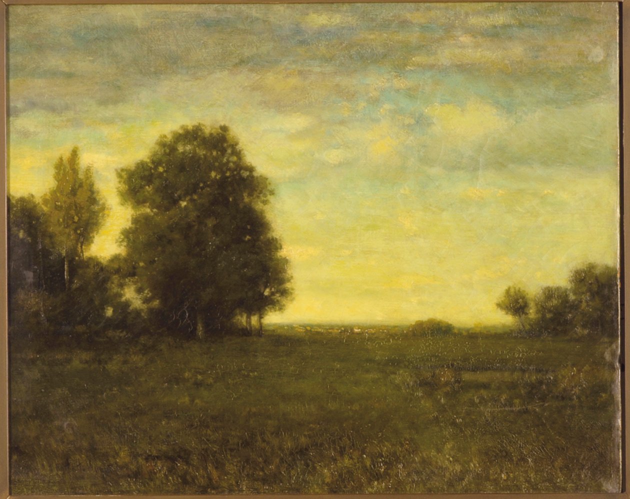 Łąka z drzewami autorstwa Alexander Helwig Wyant