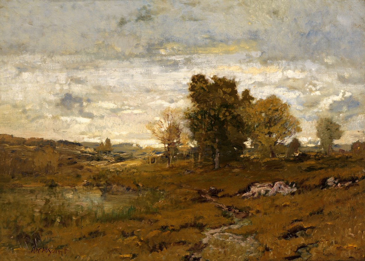Jesień w Arkville, połowa końca XIX wieku. autorstwa Alexander Helwig Wyant