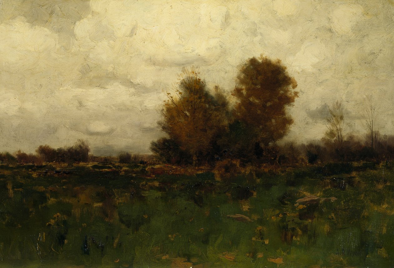 Jesień w Arkville (olej na płótnie) autorstwa Alexander Helwig Wyant