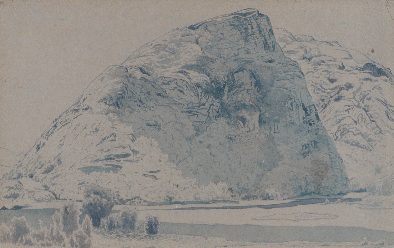 Krajobraz górski, . autorstwa Alexander Helwig Wyant