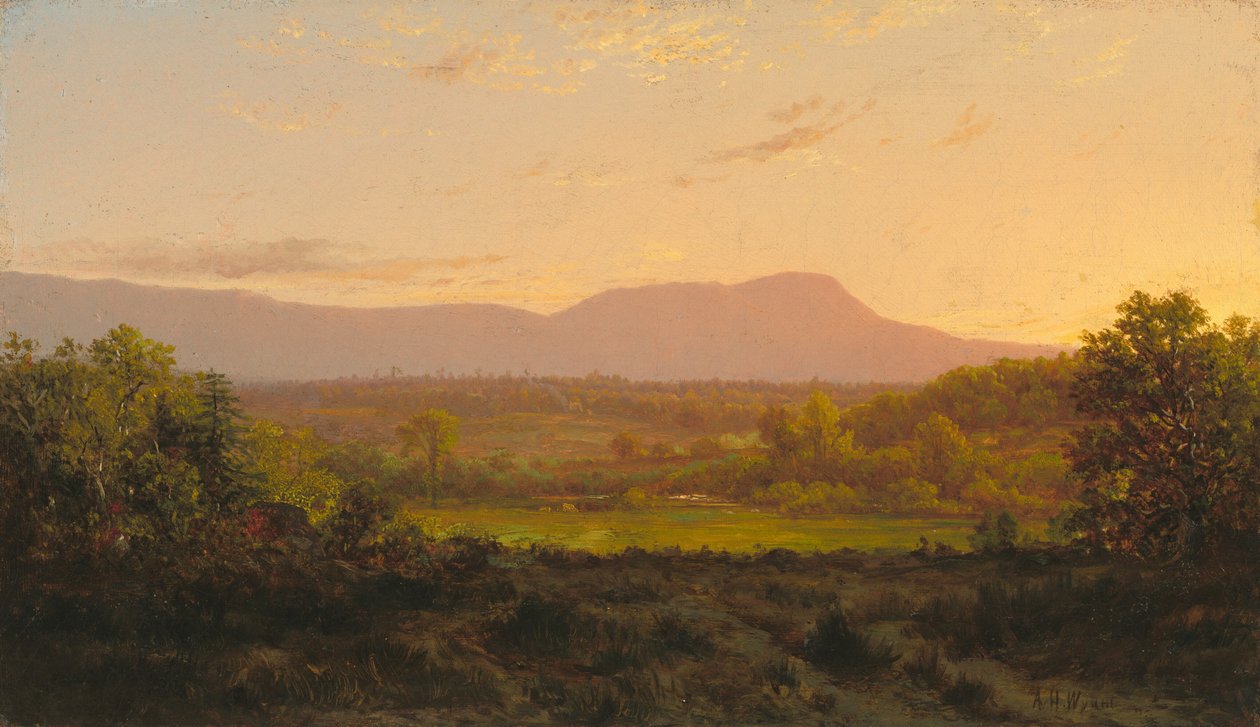 Spokojna Dolina, ok. godz. 1872. autorstwa Alexander Helwig Wyant