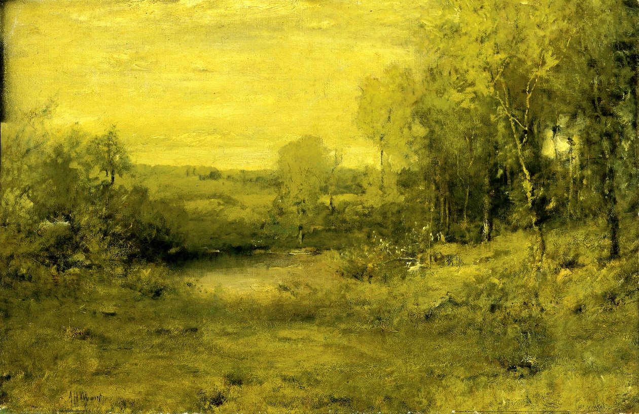 Wiosna, połowa końca XIX wieku. autorstwa Alexander Helwig Wyant