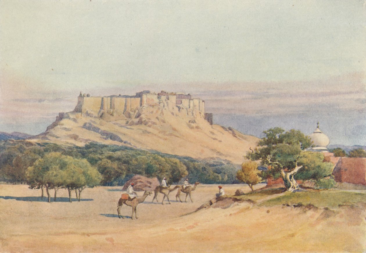 Jodhpur - Widok ogólny fortu, ok. 1880 1905 r. autorstwa Alexander Henry Hallam Murray