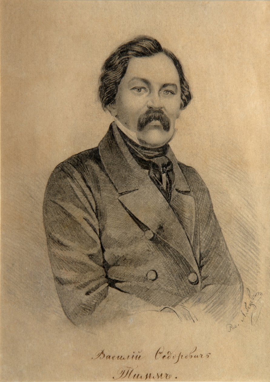Portret malarza Wasilija Fiodorowicza Georga Wilhelma Timma 1820-1895 autorstwa Alexander Ignatyevich Lebedev