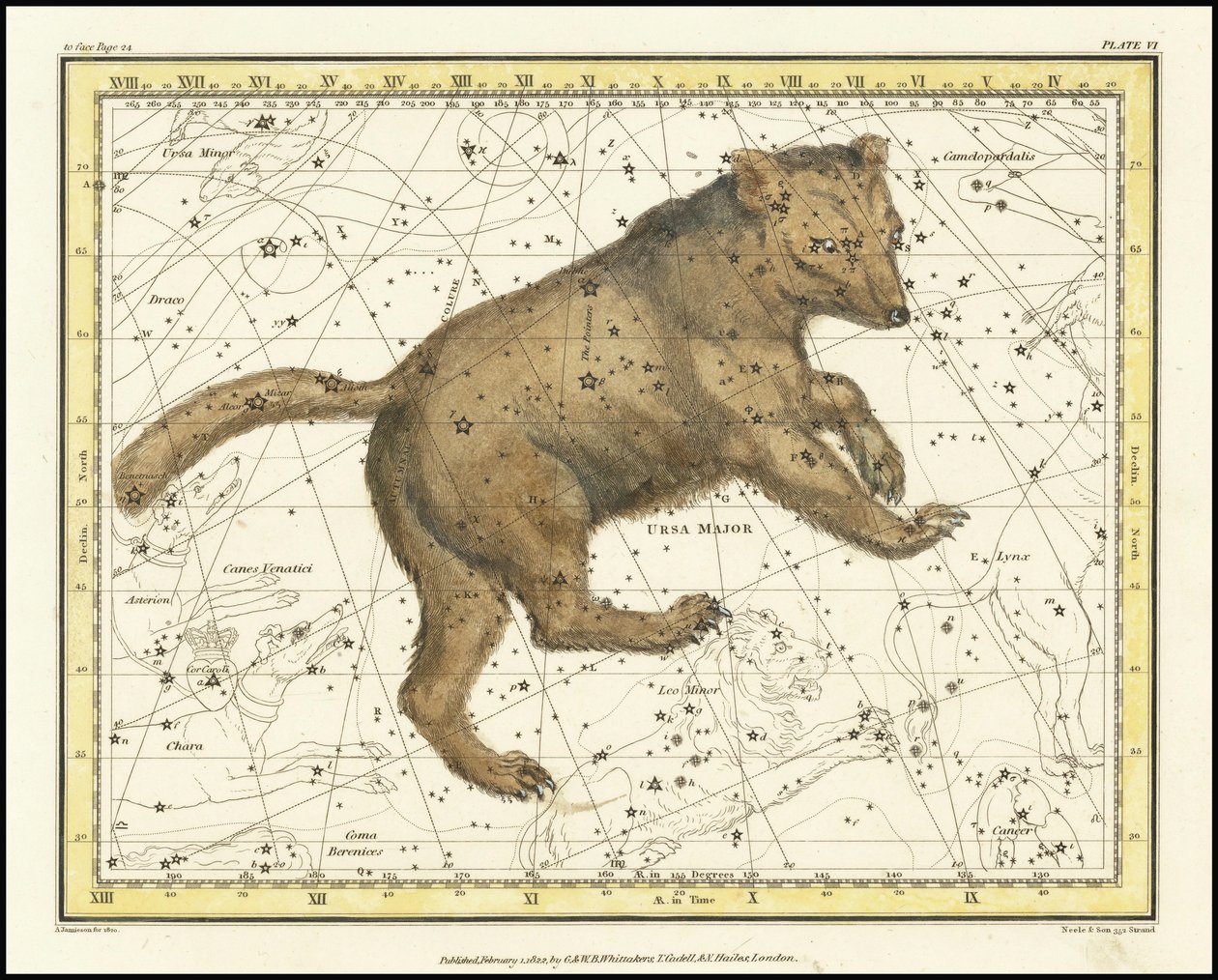 1822 - Alexander Jamieson -- Ursa Major autorstwa Alexander Jamieson