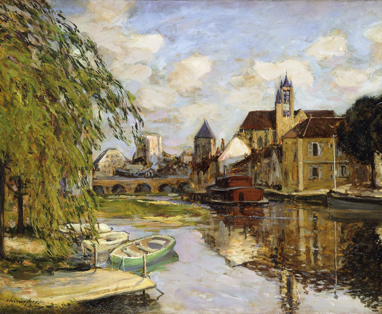 Rzeka Moret autorstwa Alexander Jamieson