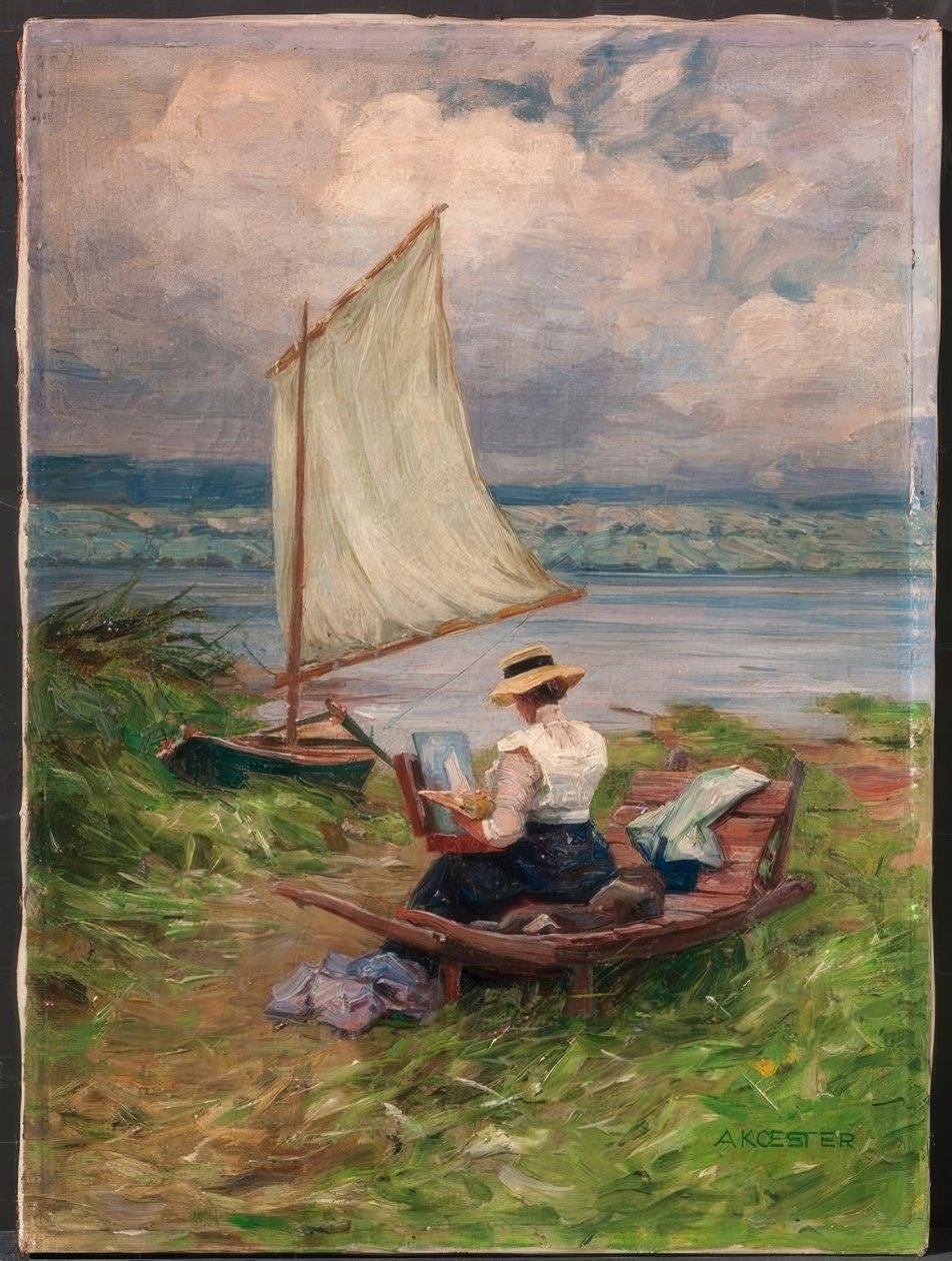 A.Koester, Am Bodensee autorstwa Alexander Köster