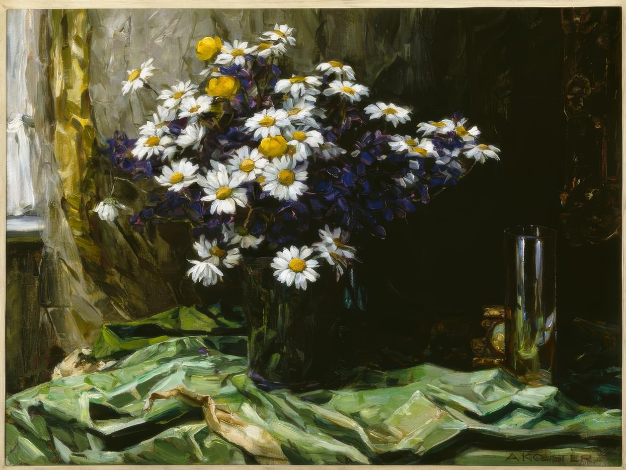A. Koester, Martwa natura z kwiatami autorstwa Alexander Köster