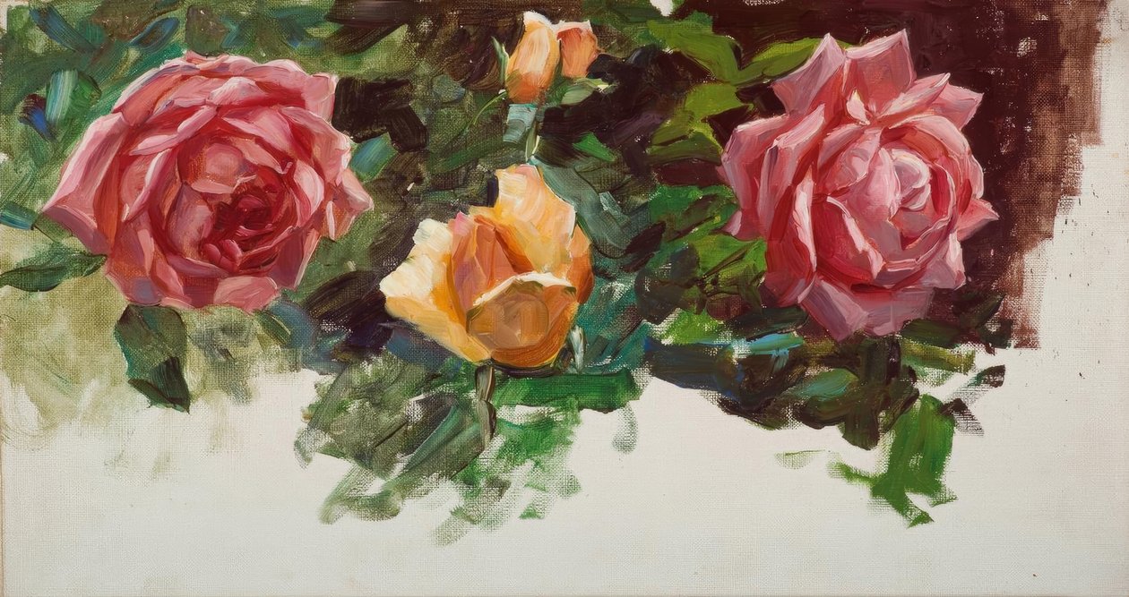 A. Koester, Rose Study autorstwa Alexander Köster