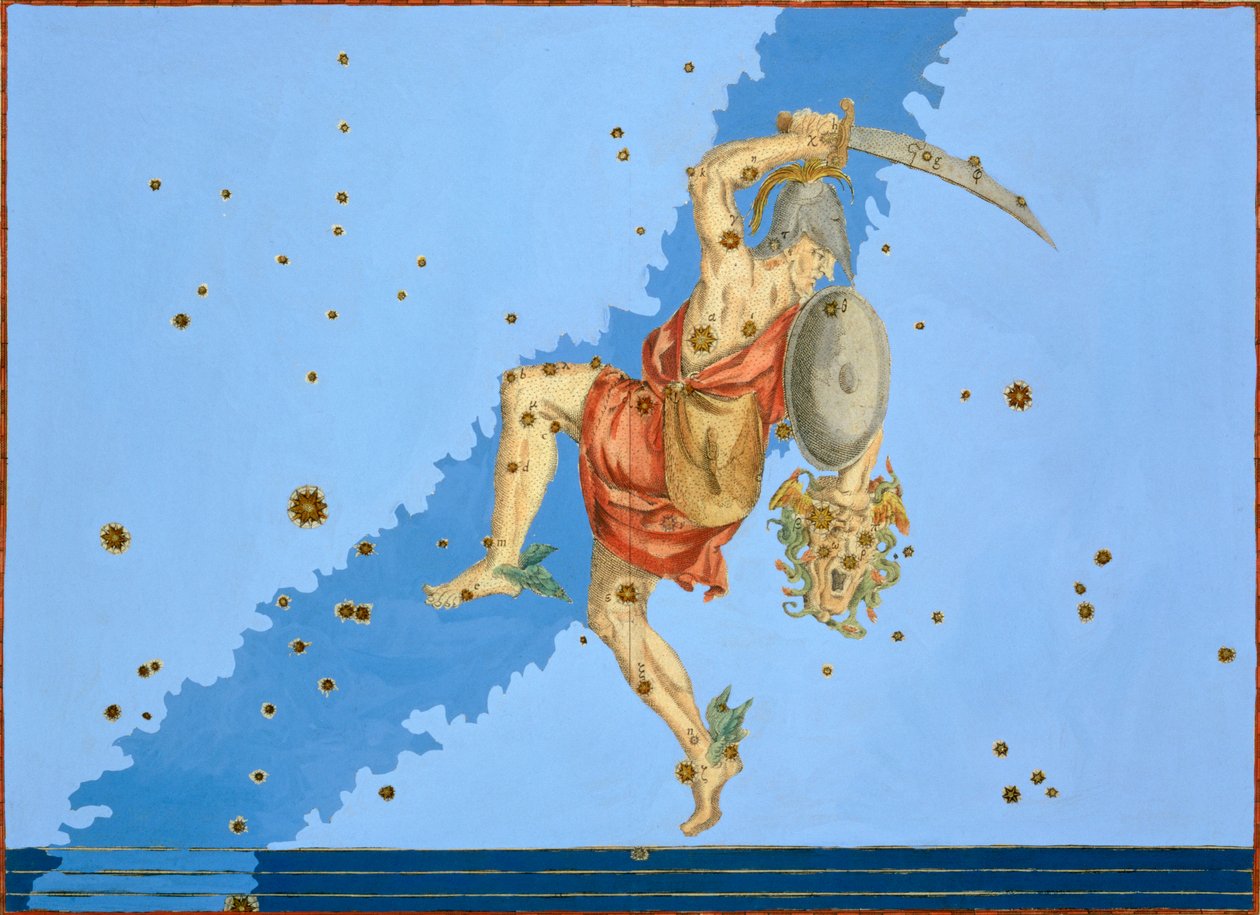 Gwiazdozbiór Perseusza, 1603 autorstwa Alexander Mair