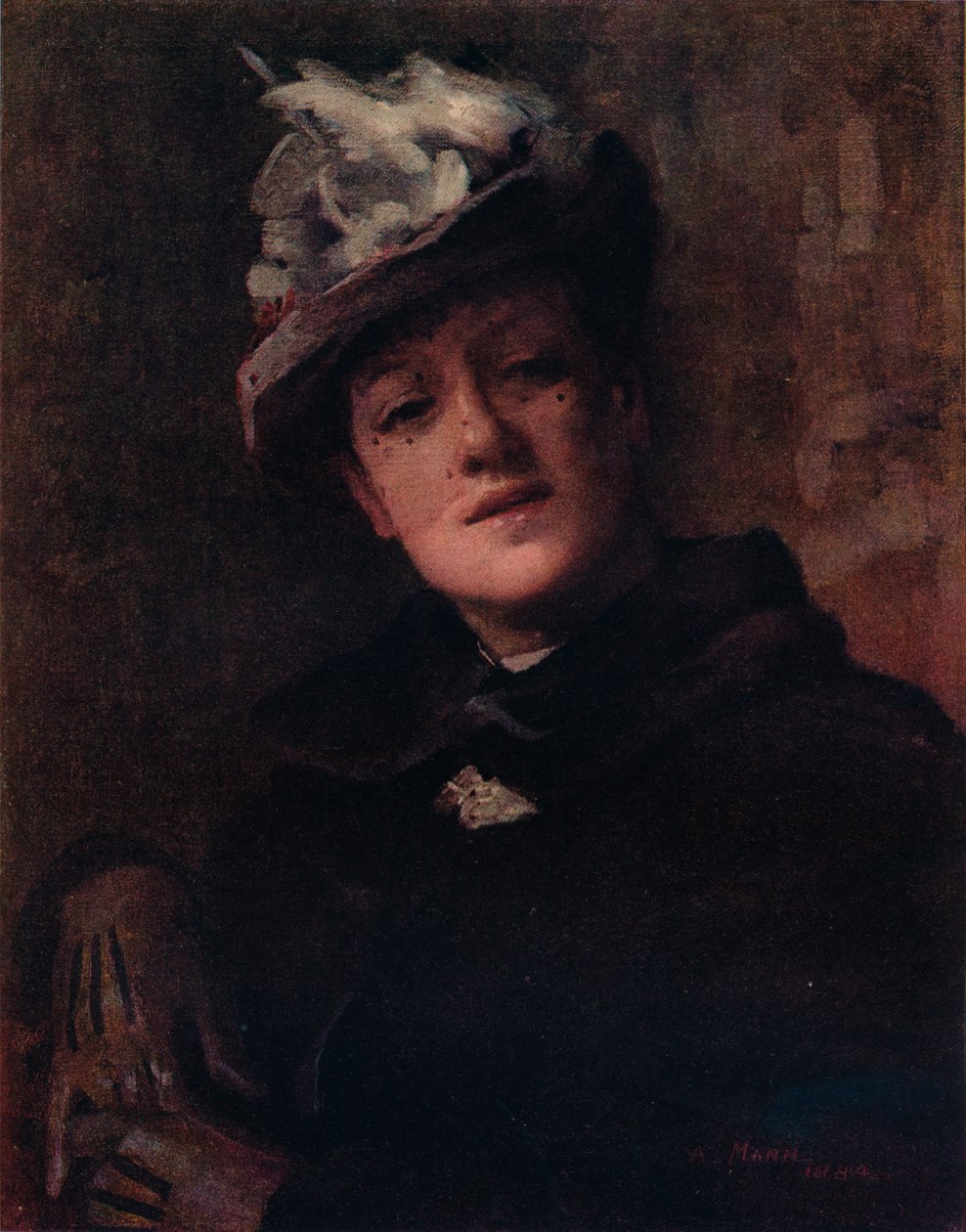 Filomena, ok. 1890 r autorstwa Alexander Mann