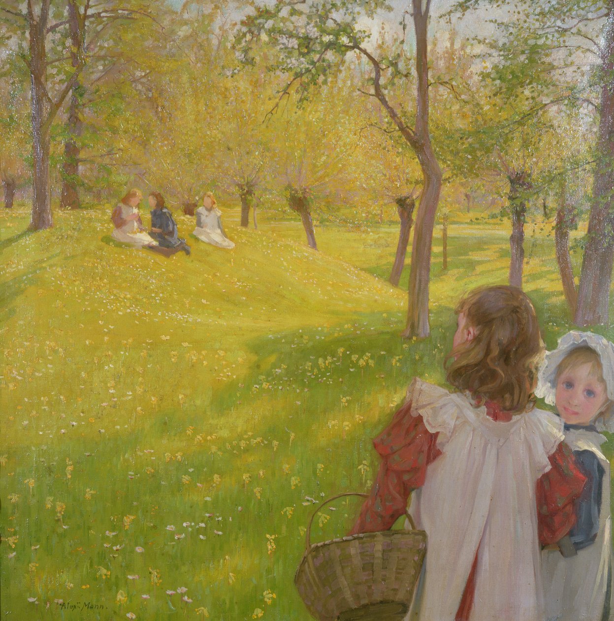 Wiosna autorstwa Alexander Mann