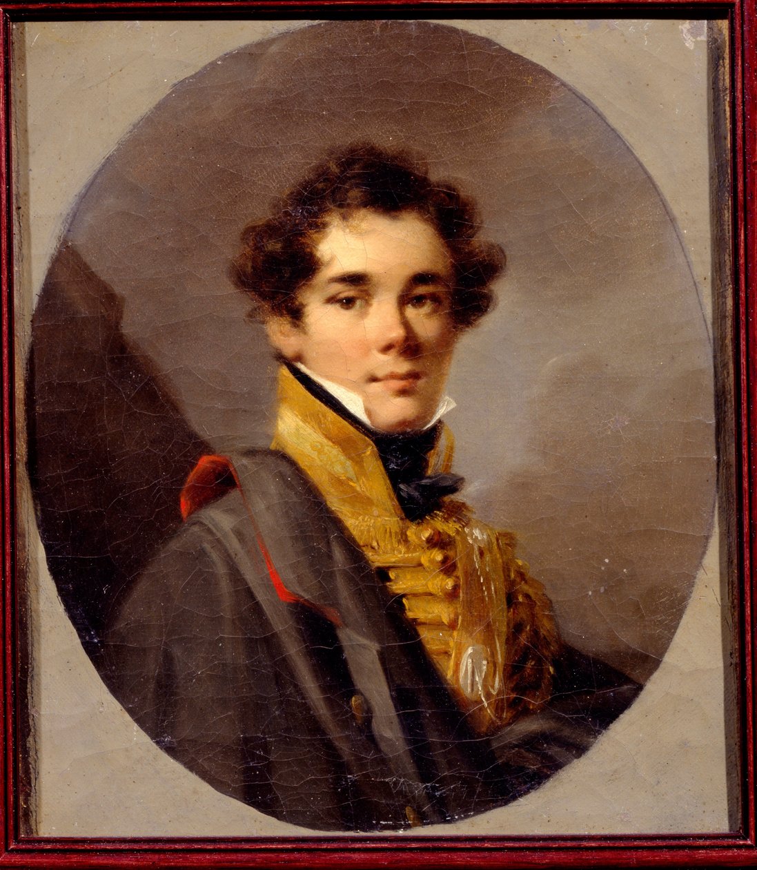 Portret hrabiego Wasilija Olsufiewa (1796-1858). Obraz Aleksandra (Alexandre) Molinari (1772-1831), olej na płótnie autorstwa Alexander Molinari