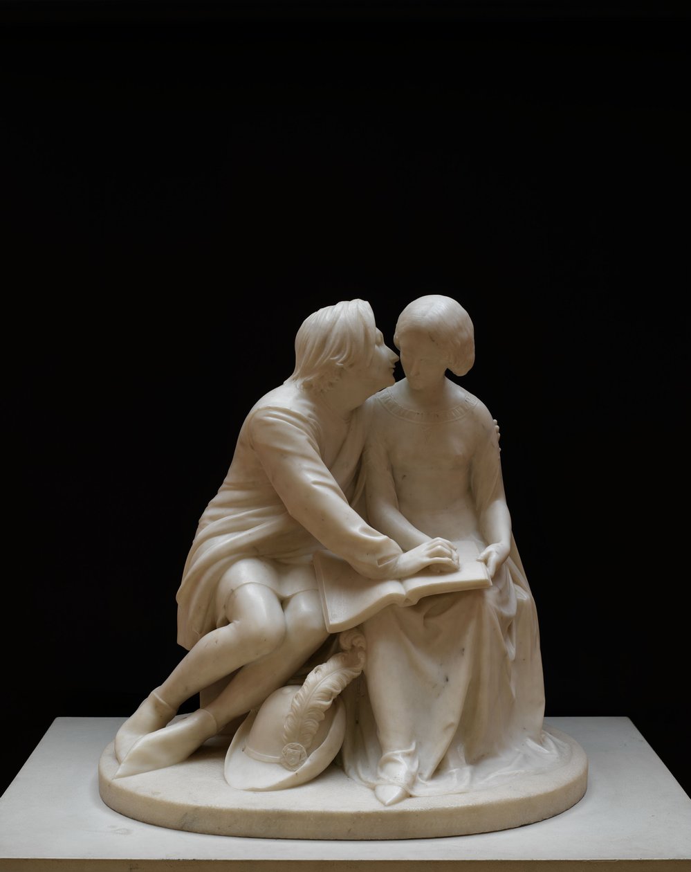 Paolo i Francesca, 1852 autorstwa Alexander Munro
