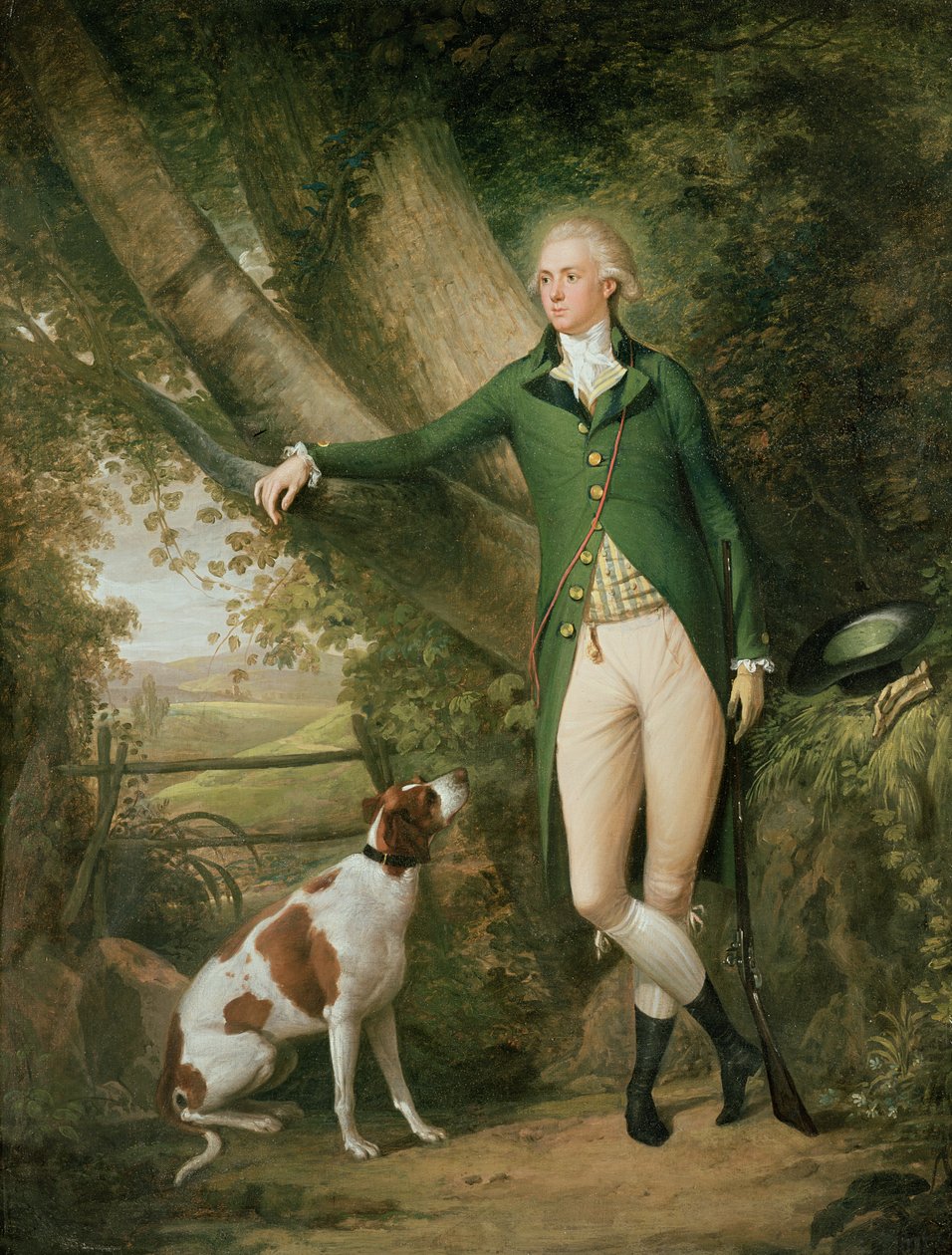 Portret Johna Cockburna Rossa z Rochester i Shadwick autorstwa Alexander Nasmyth