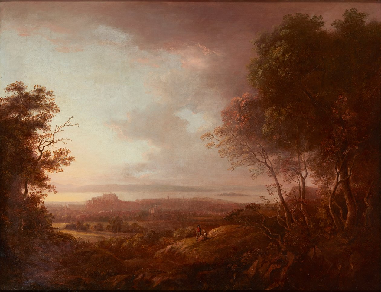 Widok na Edynburg z Blackford Hill (na płótnie) autorstwa Alexander Nasmyth