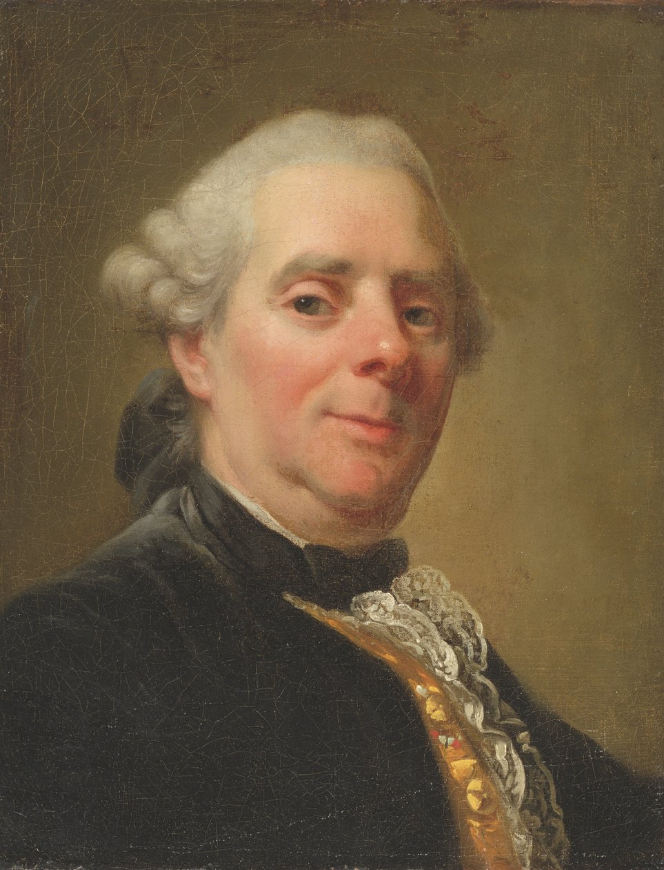Autoportret - Autoportret, autorstwa Roslin, Alexander (Alexander) (1718-1793). olej na płótnie autorstwa Alexander Roslin