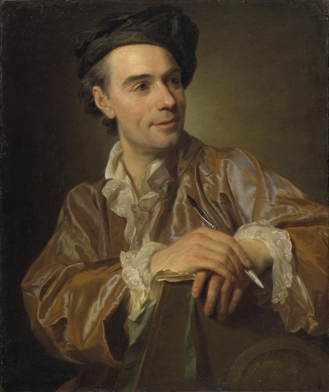 Claude Joseph Vernet, artysta autorstwa Alexander Roslin