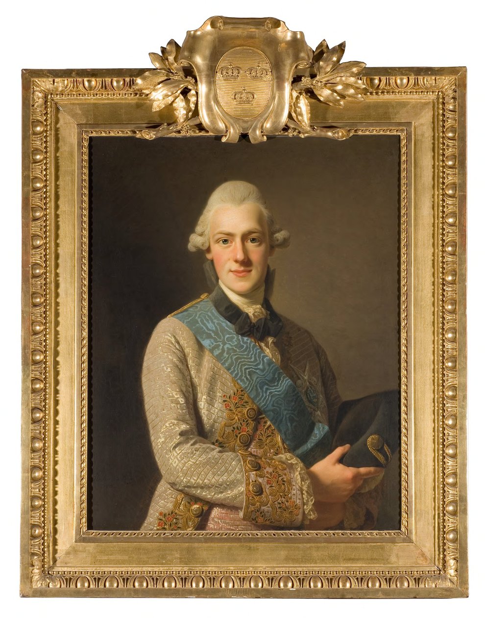 Książę Fredrik Adolf, (1750-1803), brat Gustawa III, książę Szwecji autorstwa Alexander Roslin