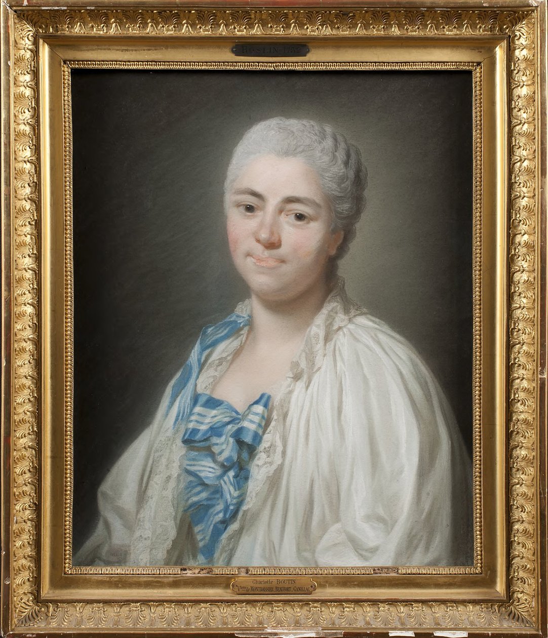 Marie Charlotte Madeleine Boutin de La Colombière, wicehrabina de Montboissier autorstwa Alexander Roslin