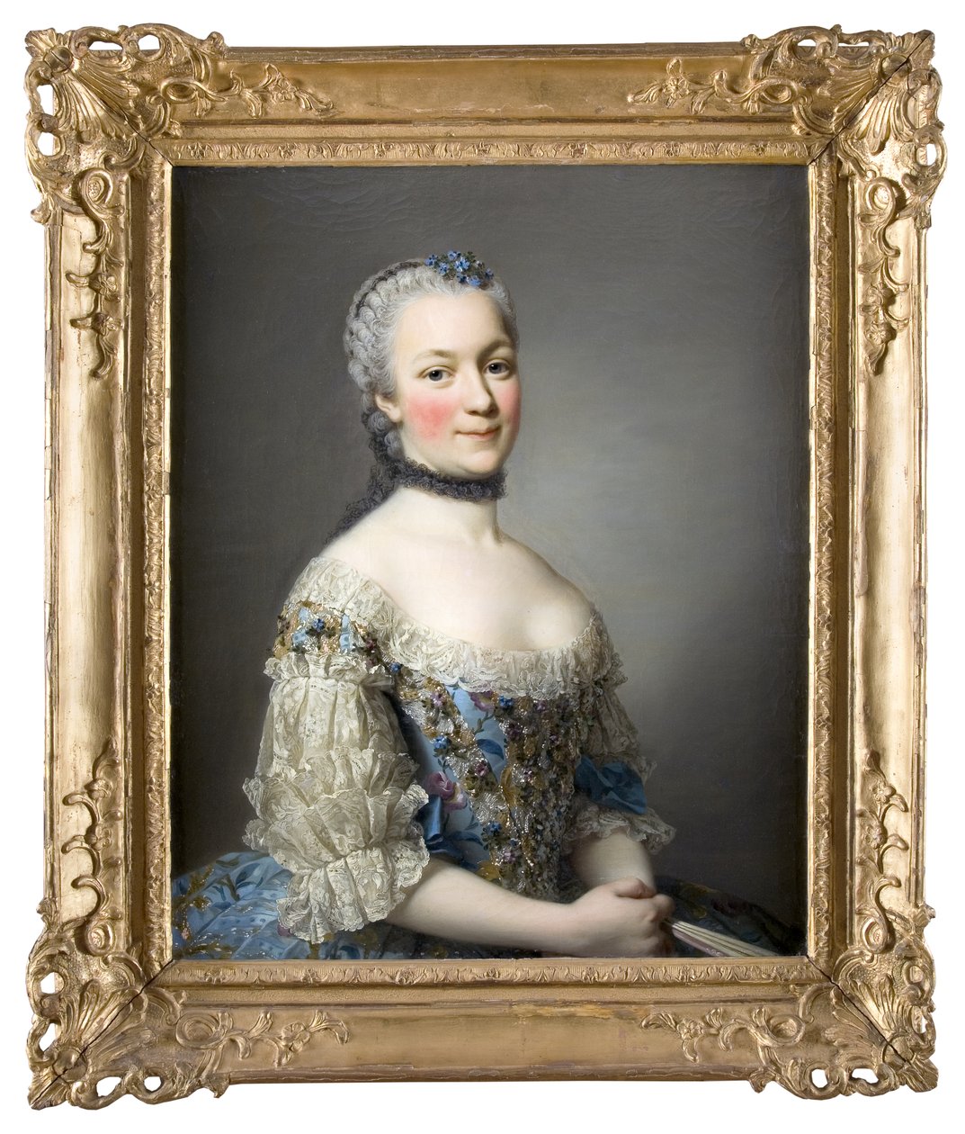 Portret, kobieta autorstwa Alexander Roslin