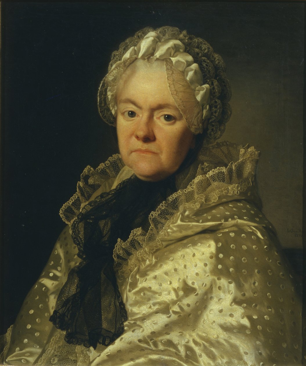 Portret hrabiny Jekateriny Andrejewny Czernyszewa, z domu Uszakowa 1715-1779, 1776 autorstwa Alexander Roslin