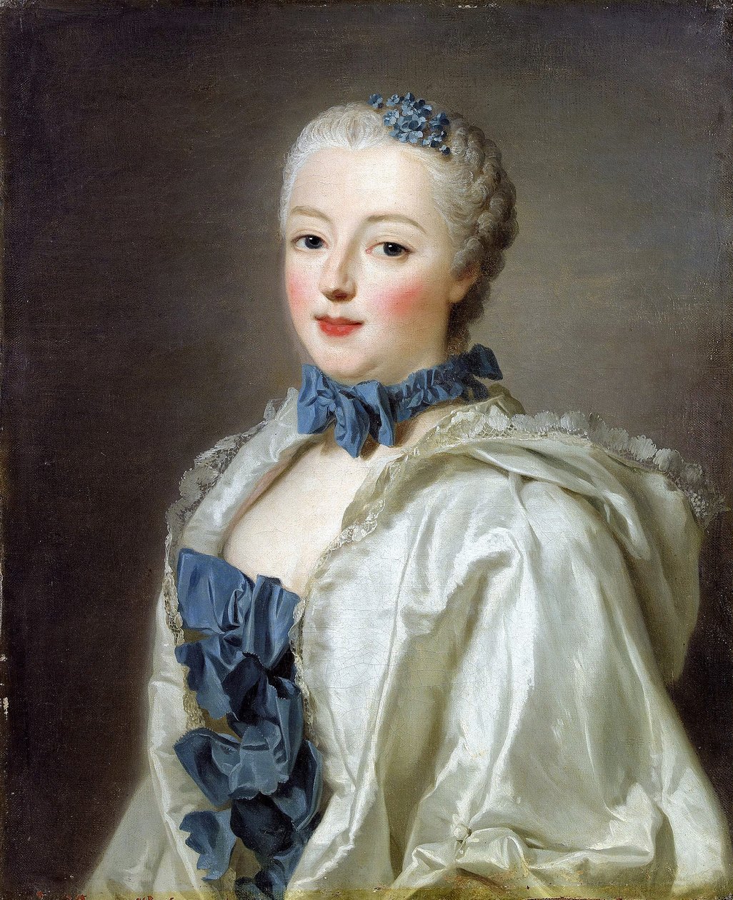Portret Farncoise Marguerite de Sévigné, hrabiny Grignan (1646-1705) autorstwa Alexander Roslin