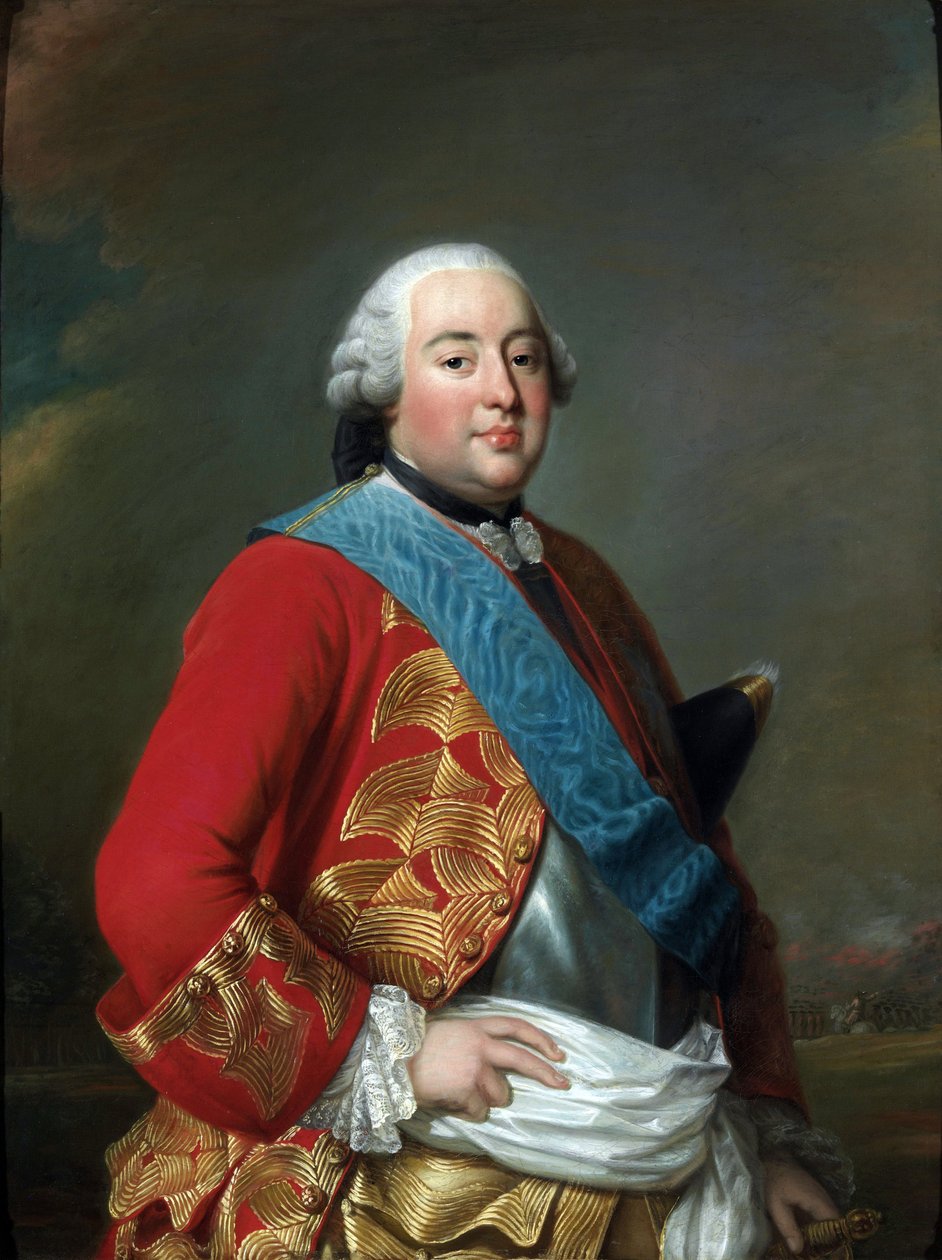 Portret Ludwika Filipa I (1725-1785), księcia Orleanu dit Le Gros - Obraz Aleksandra (Alexandre) Roslin (1718-1793), ok. 1770 - Olej na płótnie - Muzeum Narodowe w Sztokholmie autorstwa Alexander Roslin
