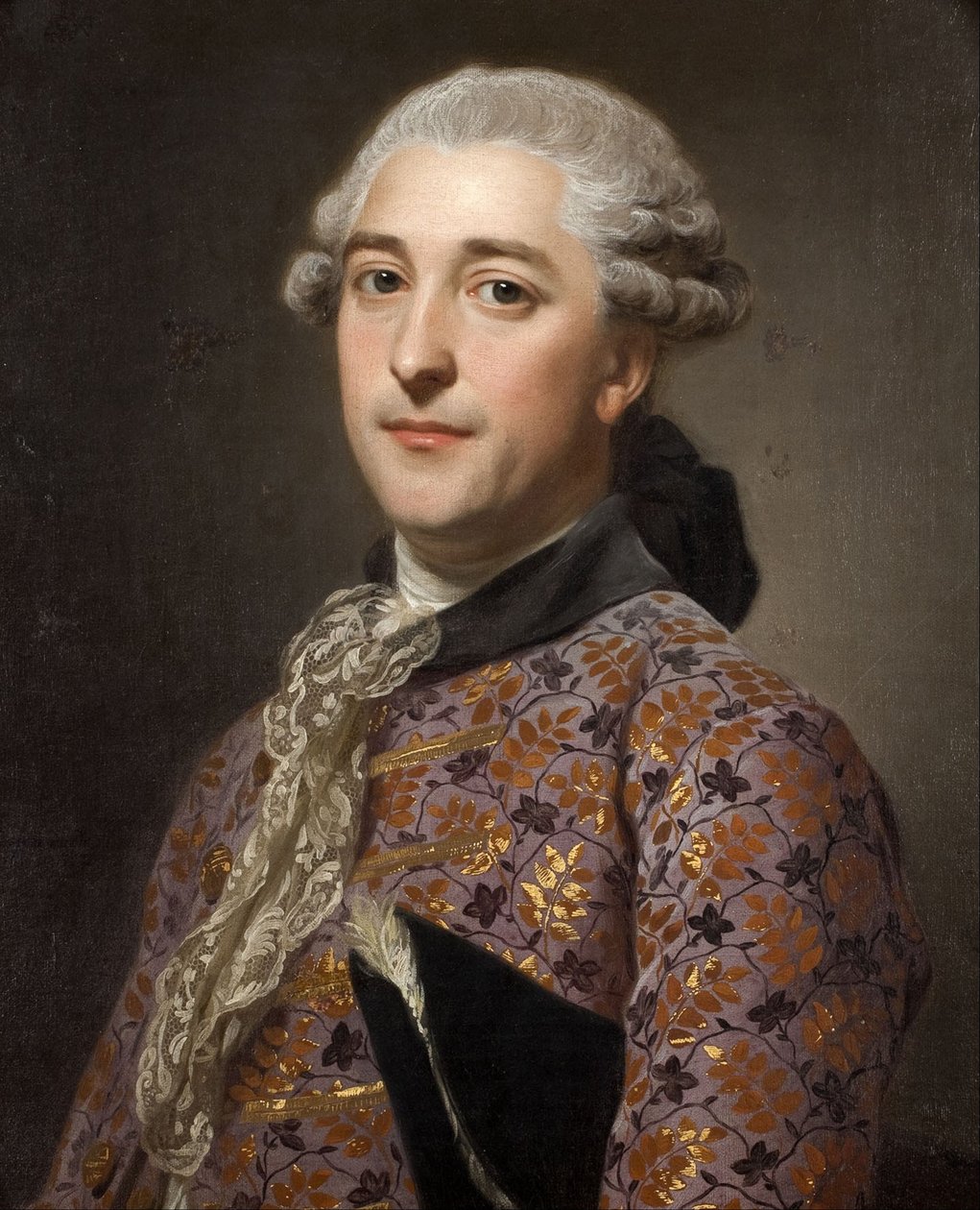 Portret księcia Władimira Borysowicza Golicyna 1731-1799, 1762 autorstwa Alexander Roslin