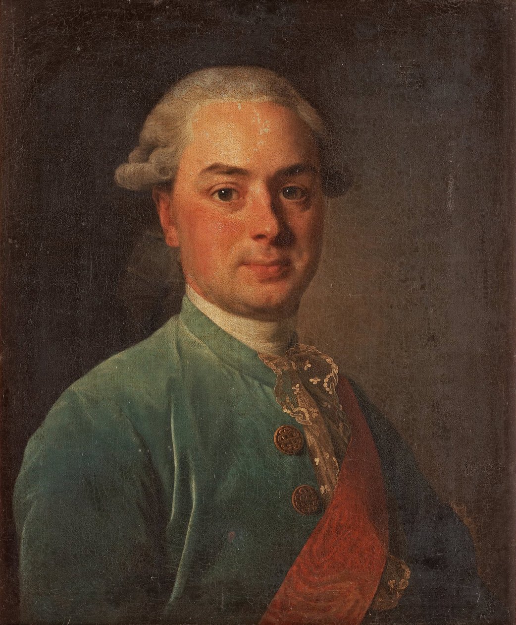 Portret hrabiego Iwana Iwanowicza Szuwałowa 1727-1797, 1776 autorstwa Alexander Roslin