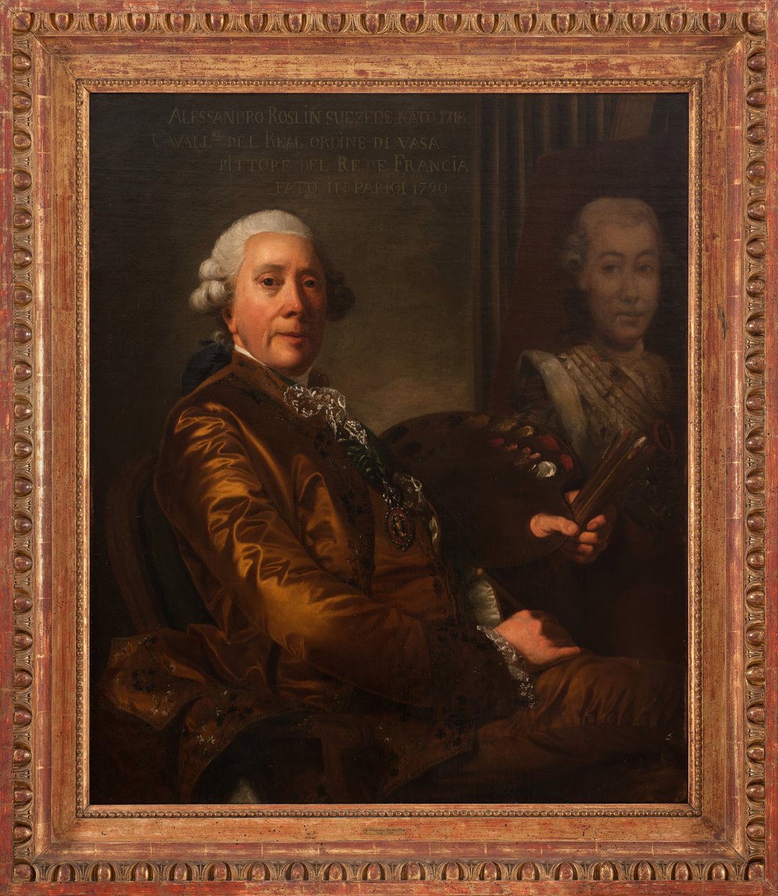 Autoportret autorstwa Alexander Roslin