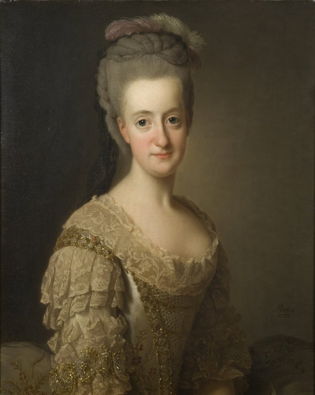 Sofia Albertina, księżniczka Szwecji autorstwa Alexander Roslin