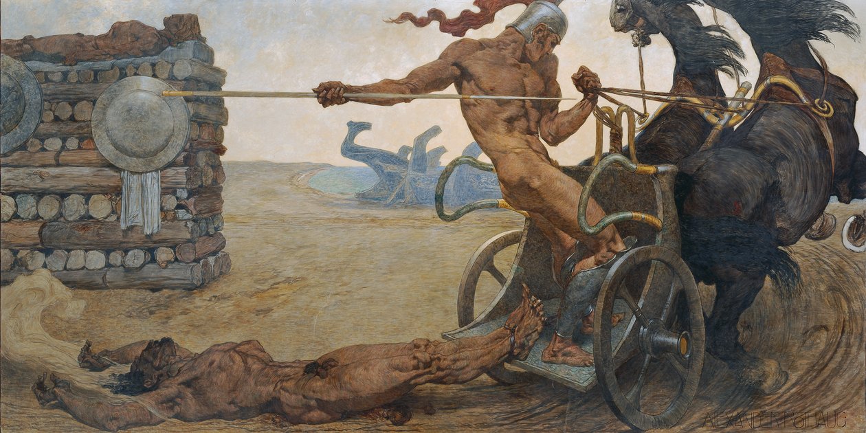Achillesa, ok. 1930. autorstwa Alexander Rothaug
