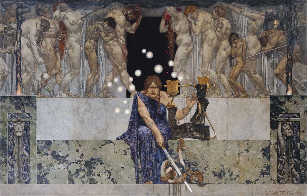 Melpomene autorstwa Alexander Rothaug