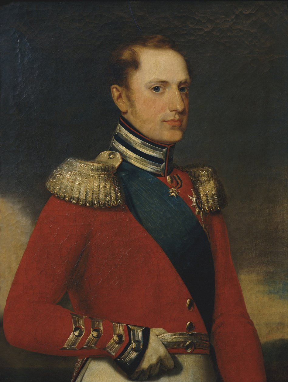 Portret cesarza Mikołaja I 1796-1855, 1829 autorstwa Alexander Vasilyevich Polyakov