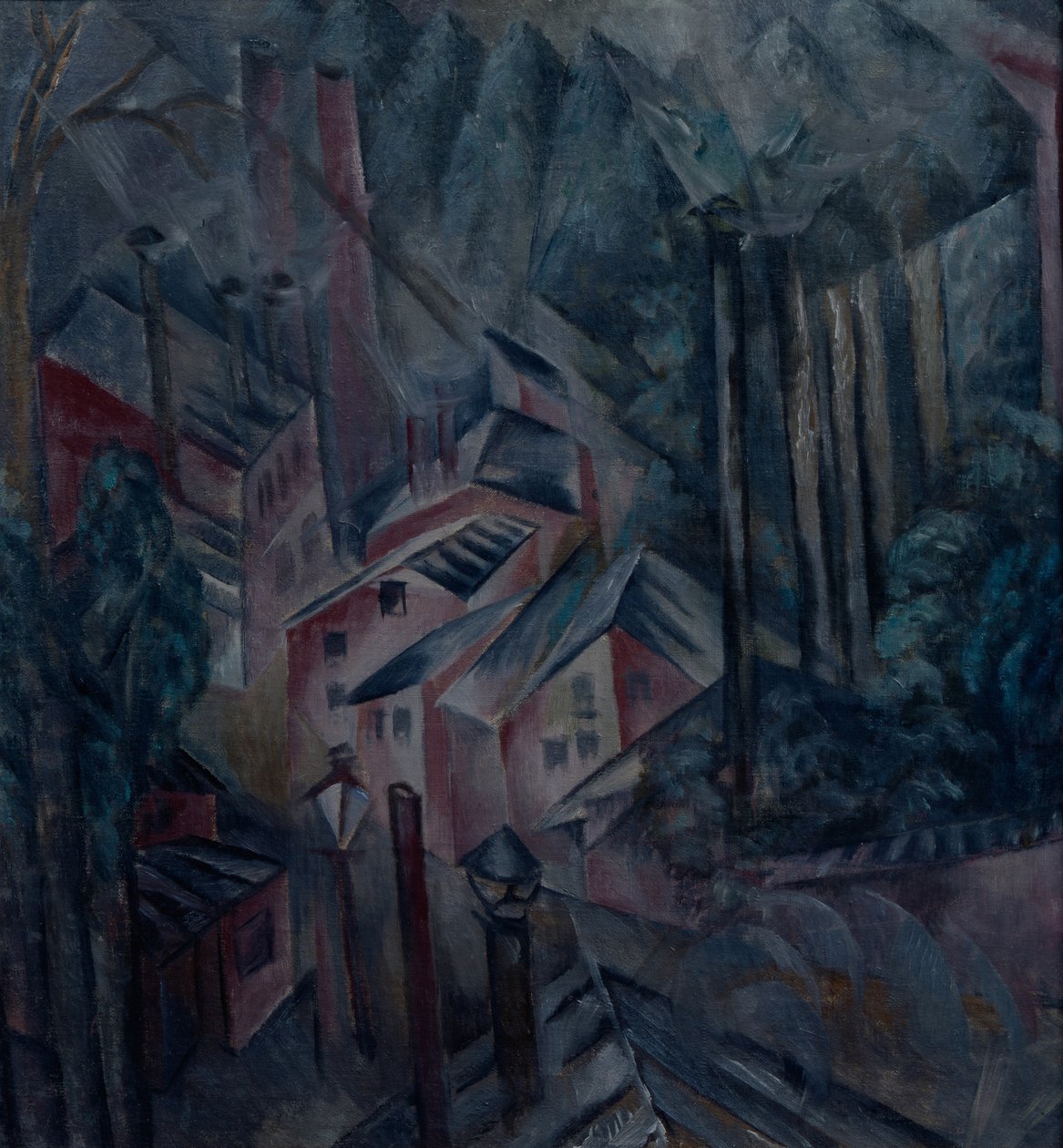 Miasto, 1919 autorstwa Alexander Vasilyevich Shevchenko