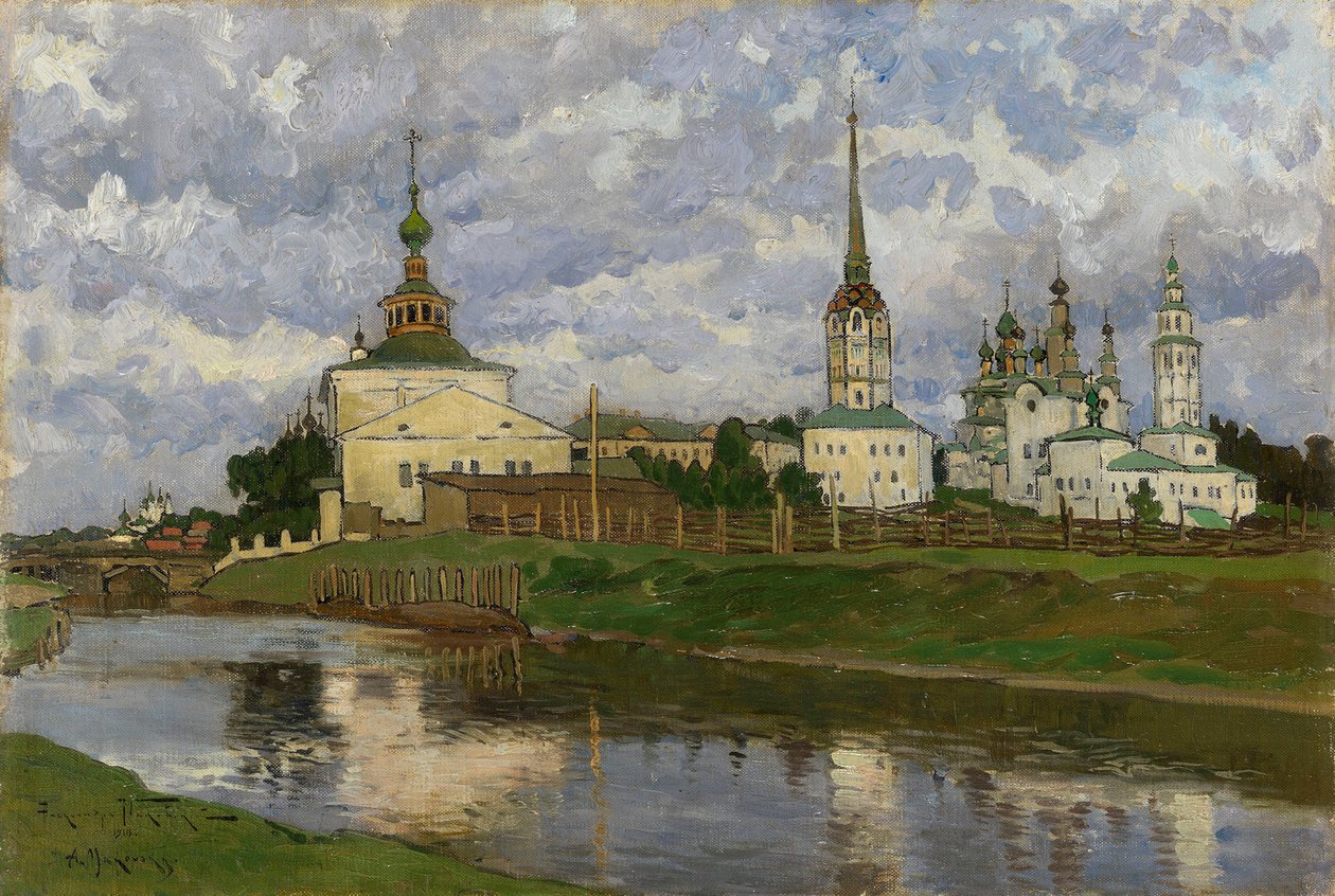 Solikamsk, 1910. autorstwa Alexander Vladimirovich Makovsky