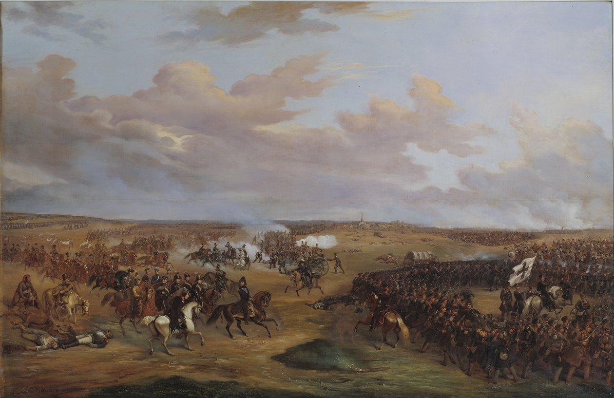 Bitwa pod Dennewitz, 6 września 1813 r. autorstwa Alexander Wetterling