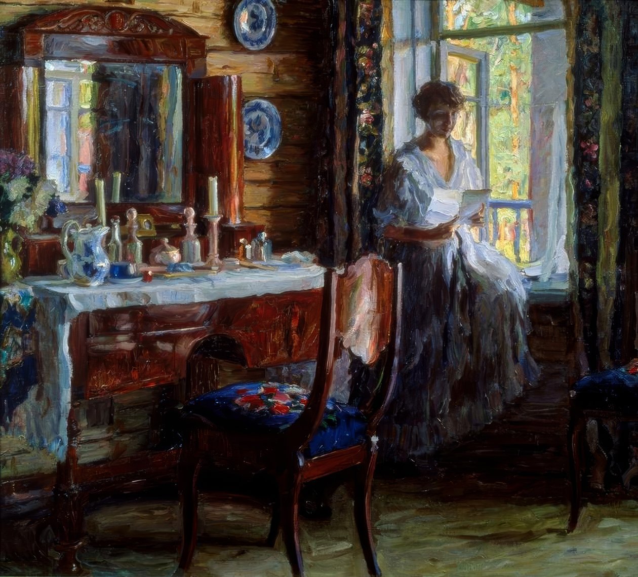Wnętrze autorstwa Alexander Wiktorowitsch Morawow