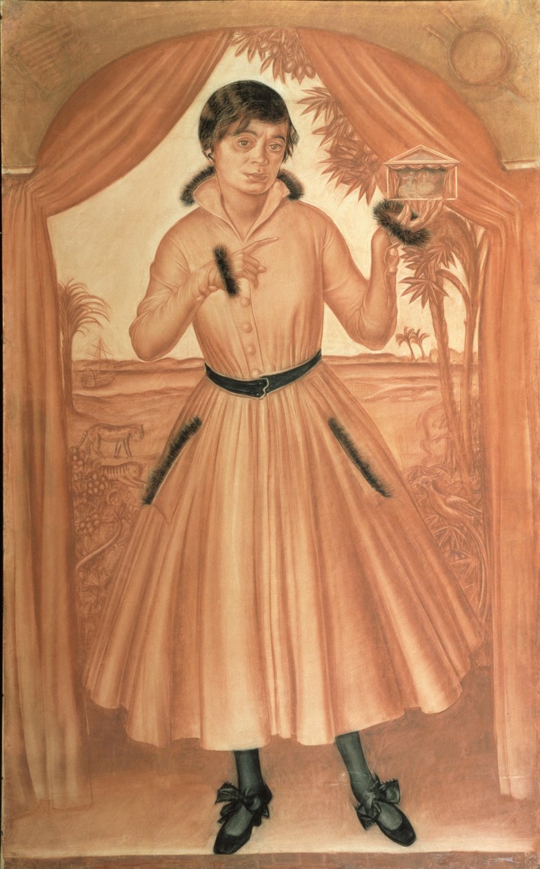 Portret żony artysty, ok. 1930 r. 1917 autorstwa Alexander Yevgenyevich Yakovlev