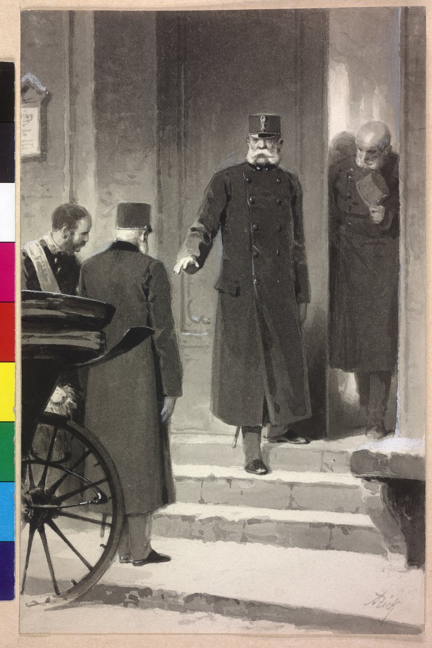 Cesarz Austrii Franciszek Józef I autorstwa Alexander Zick
