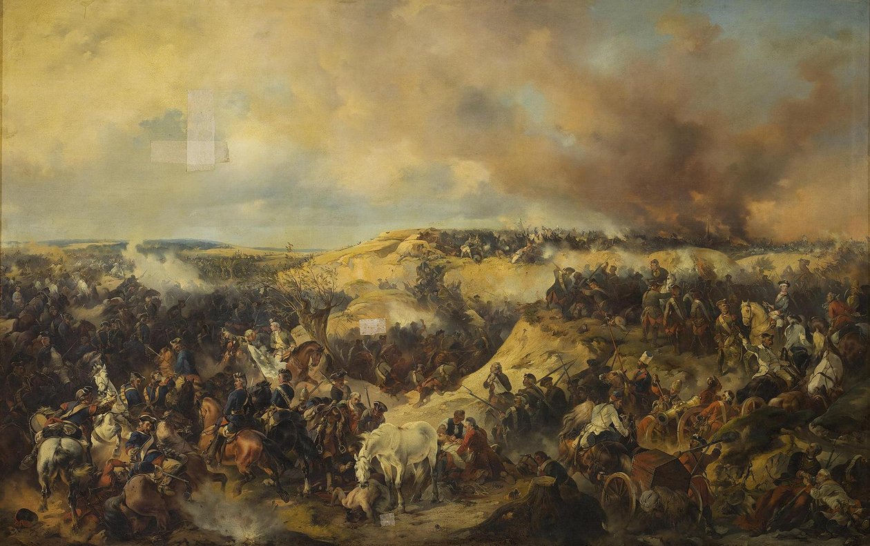 Bitwa pod Kunersdorfem 12 sierpnia 1759 1848 r. autorstwa Alexander von Kotzebue