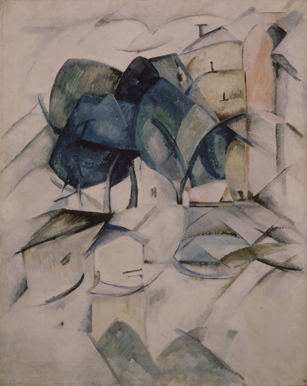 Wał Sekwany, 1914-1915 autorstwa Alexandra Alexandrowna Exter