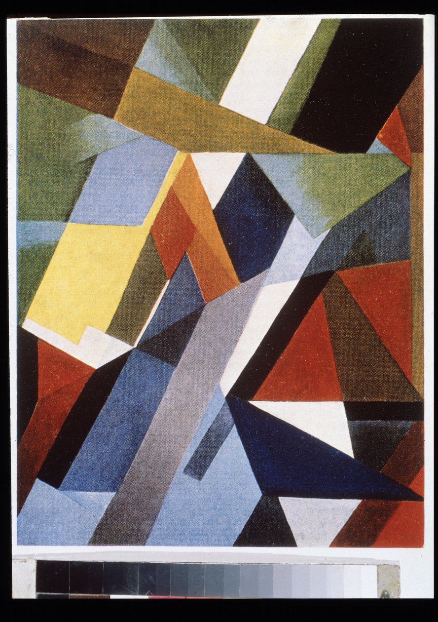 Rytm kolorów, 1921 autorstwa Alexandra Alexandrowna Exter